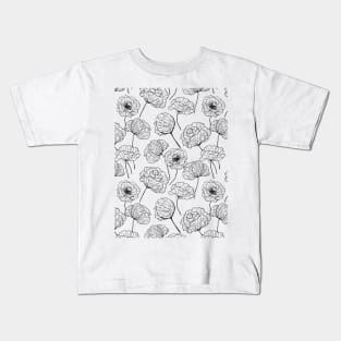 Poppy garden Kids T-Shirt